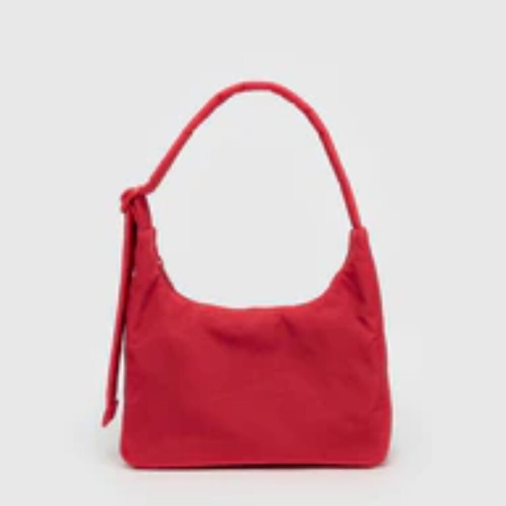 Baggu Mini Shoulder Bag in Candy Apple Red